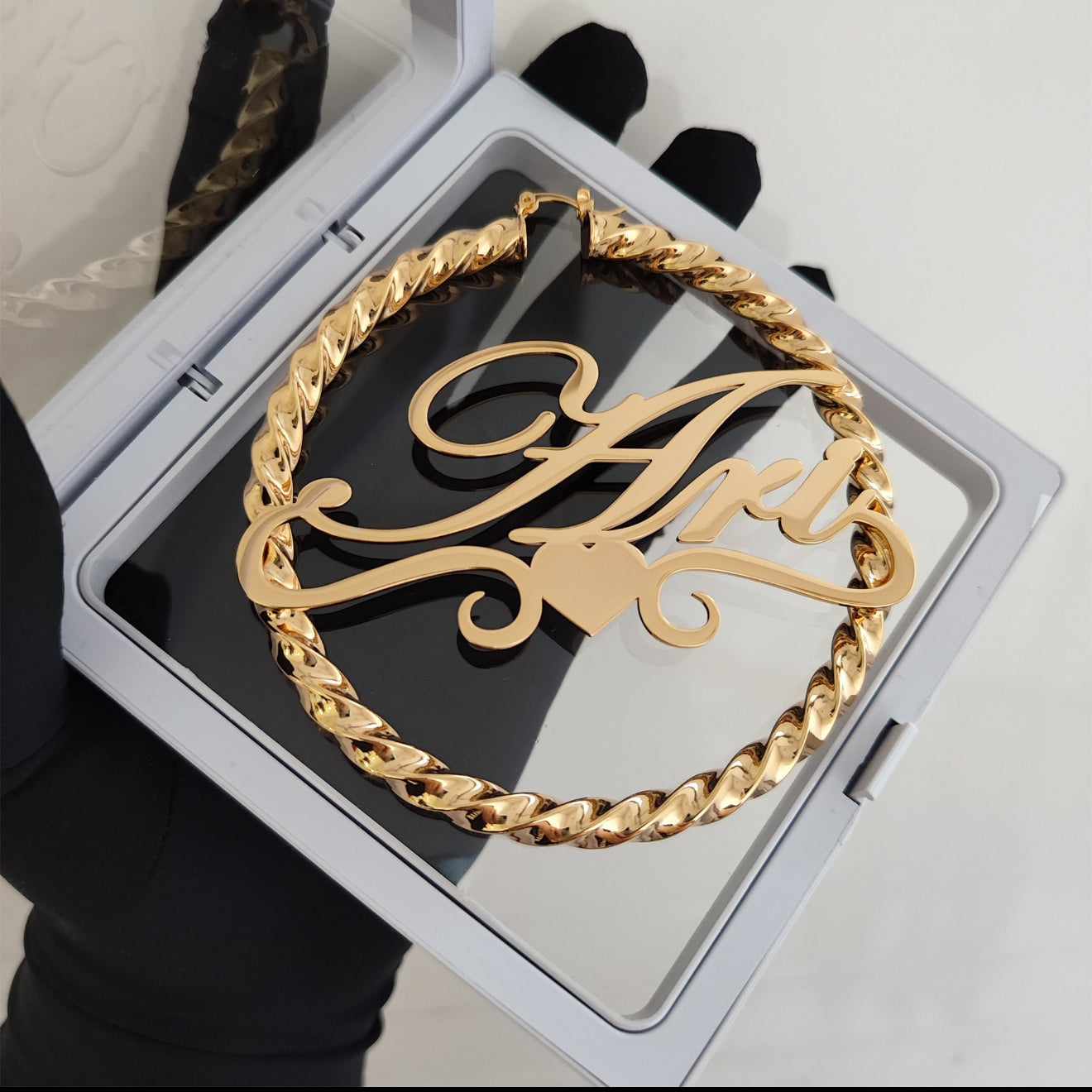 Custom Hoop Earrings
